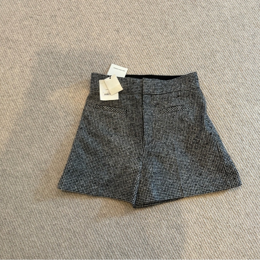 Sandro houndstooth shorts